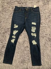 Hollister Distressed Skinny Jeans