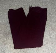 LLbean straight leg sweat pants yoga pants size small