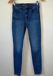 American Eagle  360 Next Level Stretch Super Hi Rise Jegging