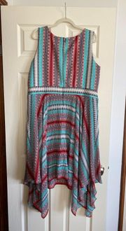 Plus Size Sleeveless Dress