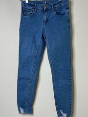 Old Navy Rockstar Super Skinny Ankle Jeans 4