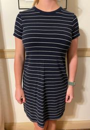 Striped T-Shirt Dress