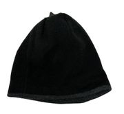 Michael Kors Reversible Beanie Hat Black Gray One Size NEW