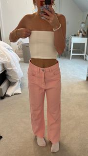 Light pink  Jeans