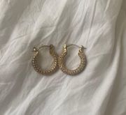 pave earrings