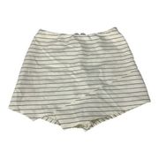 Lulu's Women's Faux Wrap Striped Skort Size Small