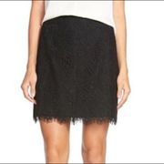 4 // CeCe by Cynthia Steffe NWT Black Floral Lace Isn’t She Lovely Skirt