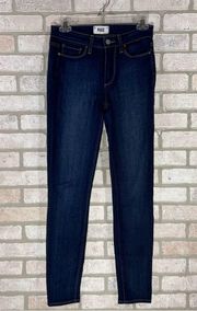 Paige Transcend Hoxton Ultra Skinny Jeans in Yogi Wash Size 25