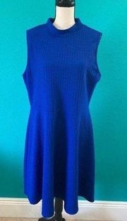 Vince Camuto dark royal blue dress in size xl