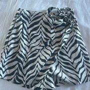 petal and pup wrap tie mini skort NWT