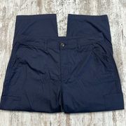 Christopher & Banks NWT Blue Cargo Cropped Capri Pants Size 12