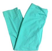 𝅺Ellen Tracy Muted Mint Green Pull on Style Capri Pants - Size 8