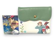 Studio Ghibli Howl’s Moving Castle Floral Hats Small Wallet