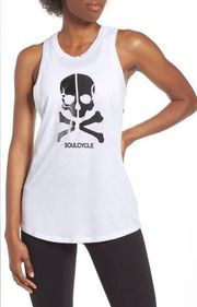 Soul Cycle | ‘Split Skull’ Racerback Tank Top