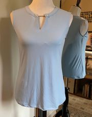 XS Blue Sleeveless Top