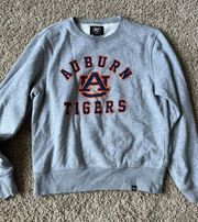 Auburn Tigers University Gray Crewneck