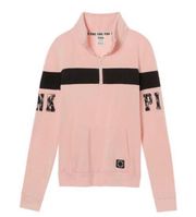 VS PINK Colorblock Quarter Zip 