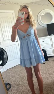 Blue Mini Dress