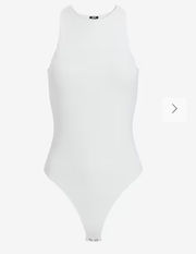 EXPRESS White Bodysuit