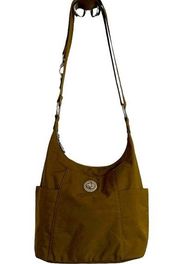 Baggallini olive zurich crossbody shoulder organizer bag & wallet