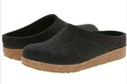 Halflinger GZL Grizzly Clog charcoal gray size 43