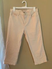 Light Pink High Waisted Capris