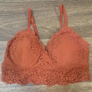 Altar'd State Orange Bralette Size S