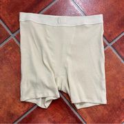 SKIMS Cotton Boxer in Bone