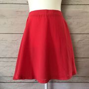 Red Miki Skirt NWOT