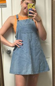 Vintage Overall Denim Dress