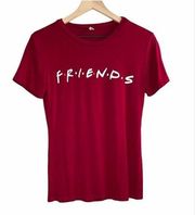 FRIENDS TV Show Logo Graphic Tee T-Shirt