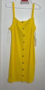 Yellow Bodycon Dress