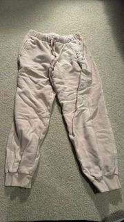 Beige Sweatpants