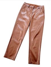 Faux Leather Pants