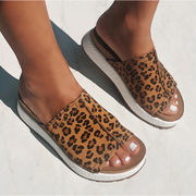 OTBT Wayside Slide Sandal Cheetah Platform Slide Sandal US 10