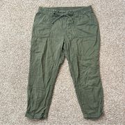 Army Green Joggers Safari Pant Size Large