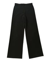 black wide leg dress pants size 6