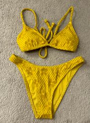 Yellow Bikini