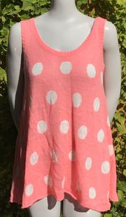 White Label Polka Dot Sweater Tank