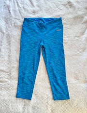 Blue Active Leggings