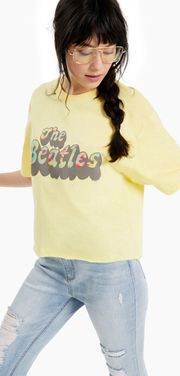 Junk Food Large Banana The Beatles Graphic Tee Shirt