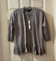 NWT Catherine Malandrino Open Front Cardigan size PP