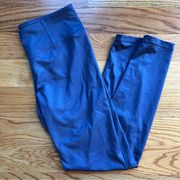 slate blue leggings size medium