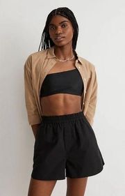 Madewell Pull On Shorts in Black S NWT