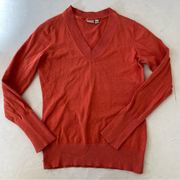 Vintage  Orange Sweater Size M