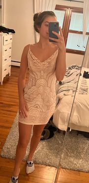 Macys White Dress