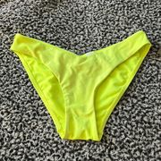 Neon bikini bottoms