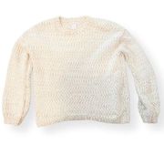 Yet Again Cream Knitted Sweater