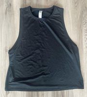 Spanx M Black Athletic Tank