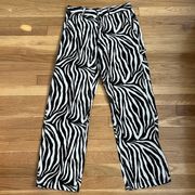 BDG Zebra Print Carpenter Jeans - Size 26